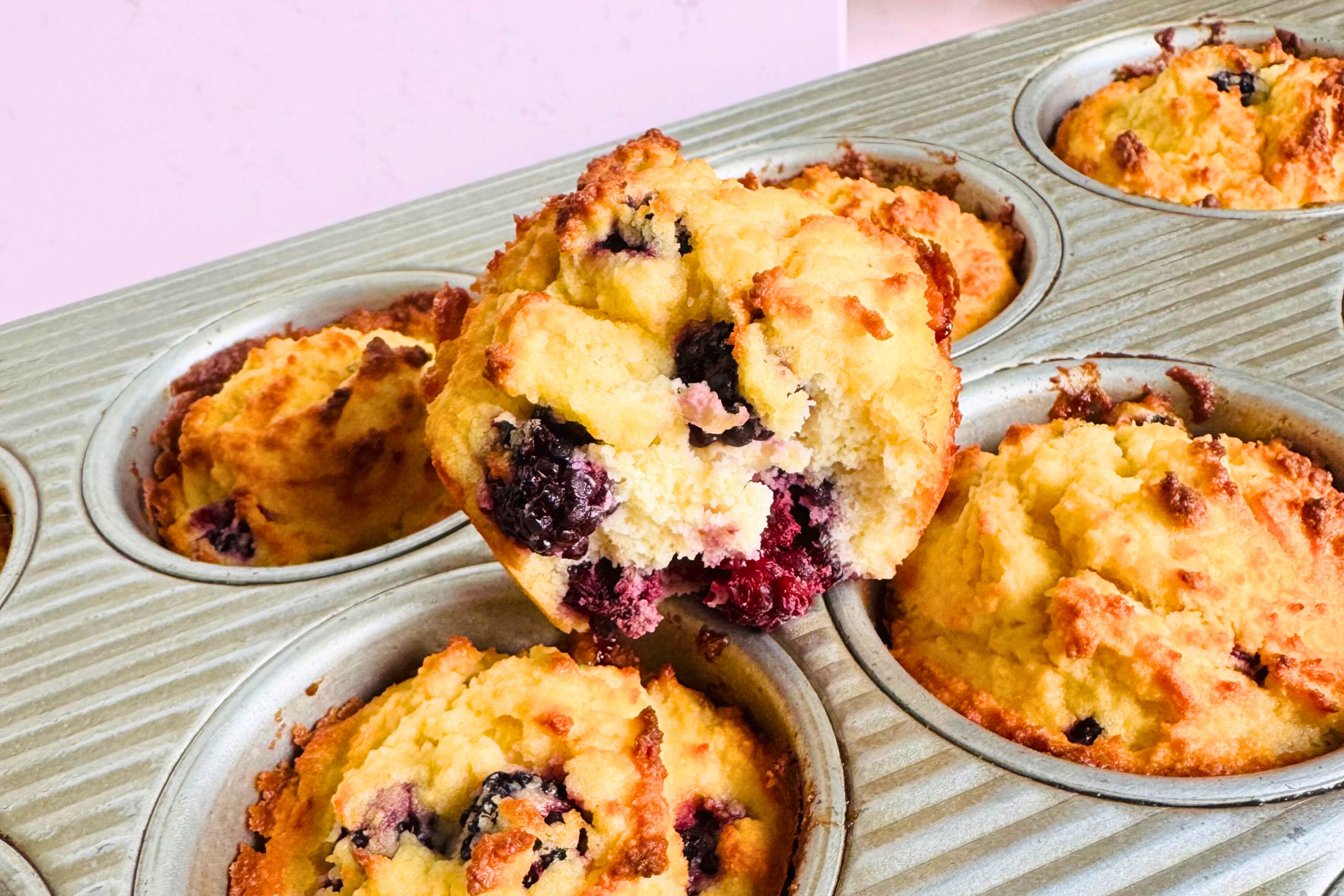 Berry Muffins with Anti-Inflammatory Power