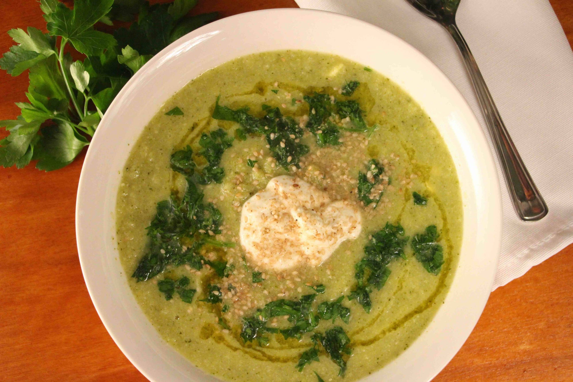 Broccoli Cauliflower Soup