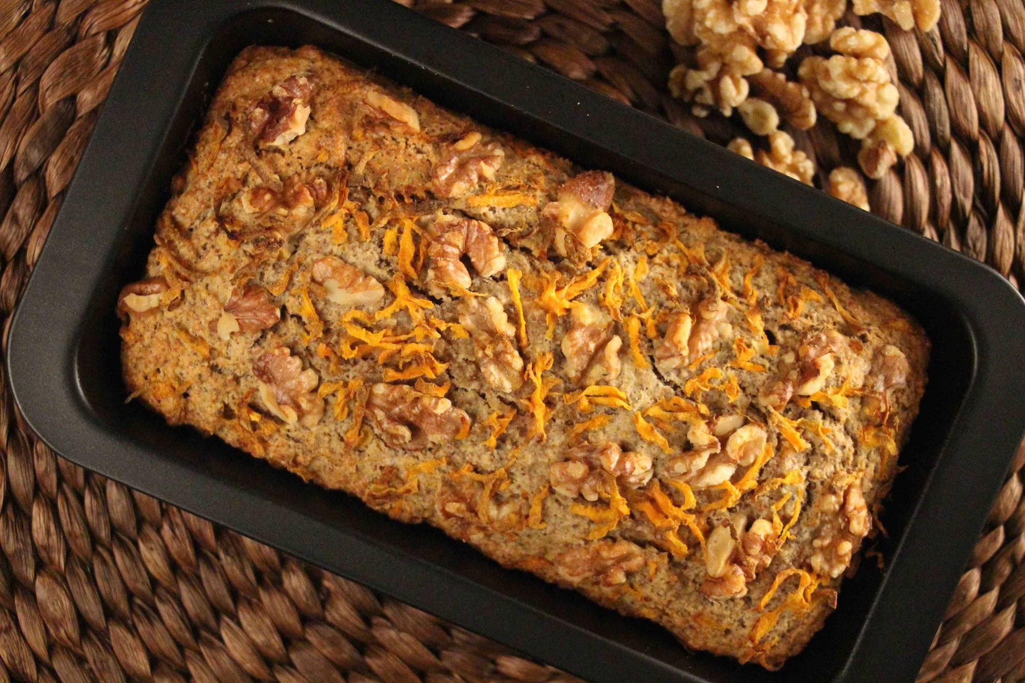 Carrot & Walnut Loaf