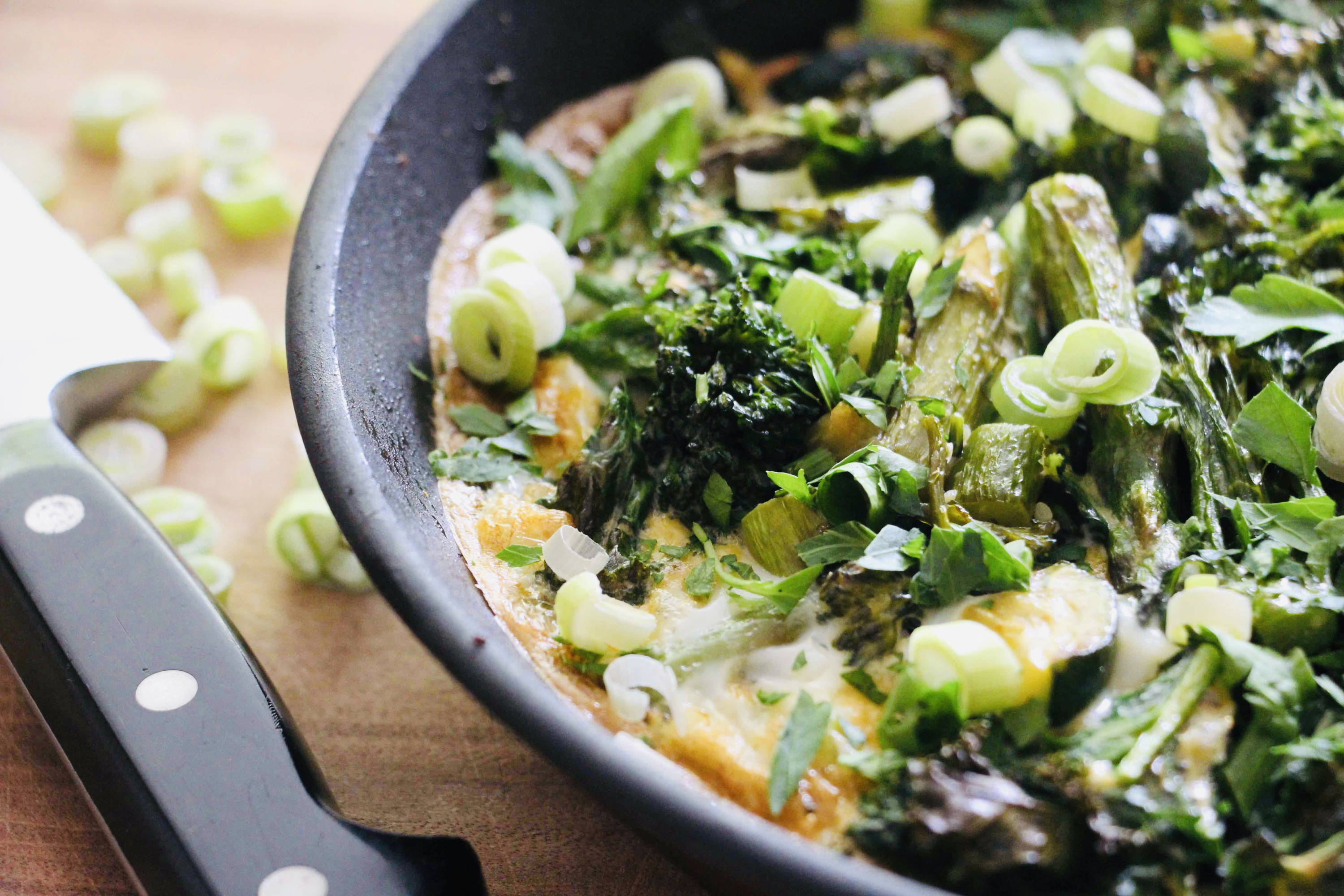 Green Goodness Omelette