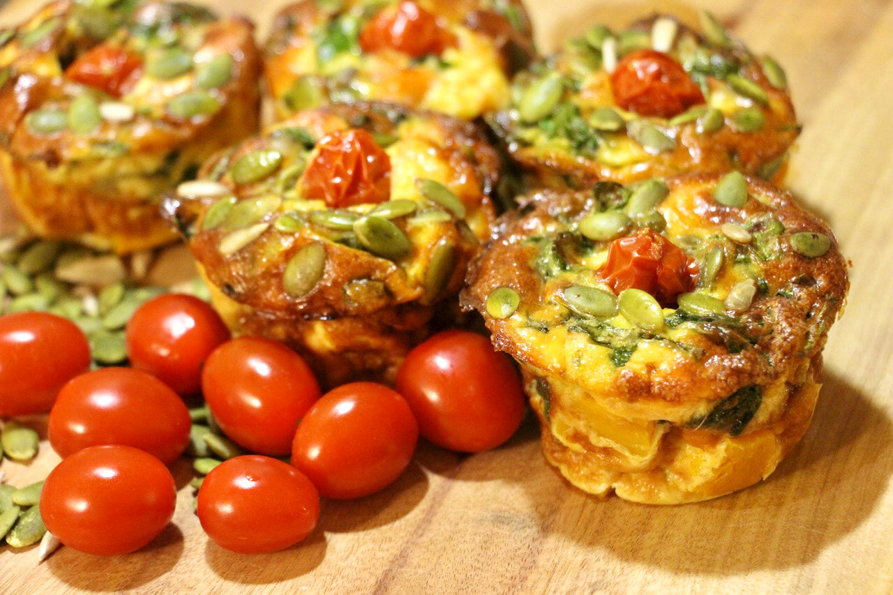 Courgette Frittata Muffins